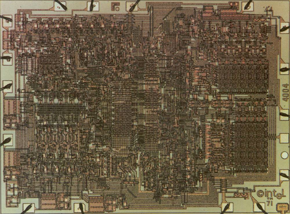 intel 4004 logic